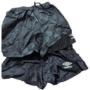 Umbro Mens 1 XS & 1 XXS  Checkerboard Soccer Shorts Athletic Activewear